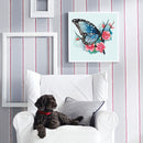 #A Butterfly Pattern DIY Diamond Painting Kits Full Round Drill Home Wall Decor