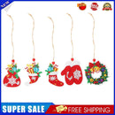 Double-side 5D Diamond Painting DIY Hanging Christmas Trees Pendant (GP009)