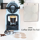 100pcs Self Adhesive Aluminum Foil Paper Brewer Lid Coffee Capsule Flim Sti