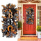 Decoration Home Decorations Halloween Wreath Pumpkin Door Ornament Halloween