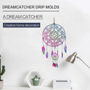 Epoxy Silicone Molds 3 Pack Feather Pendant Dream Catcher Mold (White 04) Newly