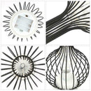 Retro Geometric Wire Industrial LED Light Bulb Bedside Desk Light Sale Hot A4F2