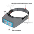 Jewelry Repair Reading Lens Magnifying Glasses Loupe With 4 Lenses Magnifier