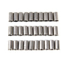 100x 5mm Bike Bicycle Cycling Black Brake Cables End Lined Ferrules Crimp M1N5