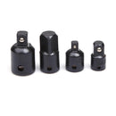 4pcs 1/4 3/8 1/2 Drive Socket Adapter Converter Reducer Air Impact