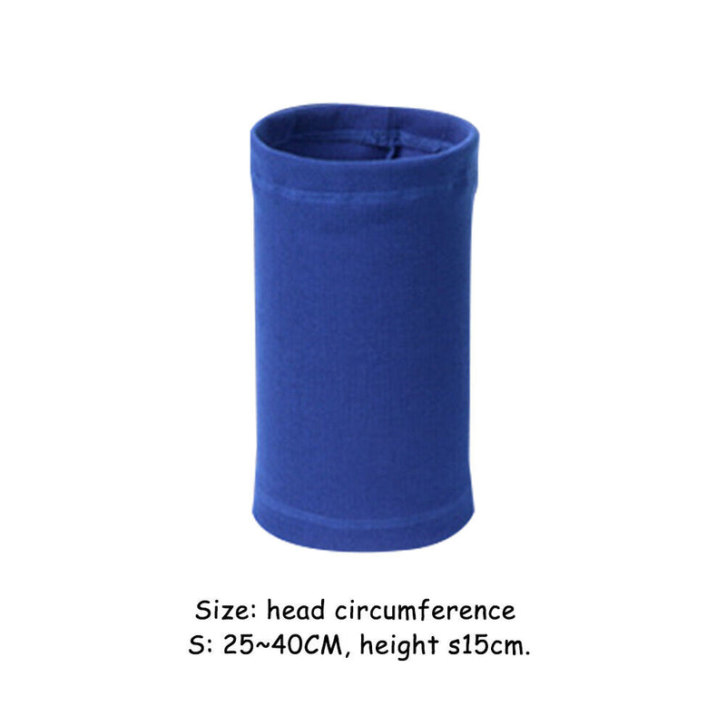 Dog Grooming Earmuffs Warm Noise-Proof Pet Ear Cover Windproof Hat (Blue S)