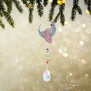 Diamond Drill Rainbow Collection Crystal Prisms Wind Chime (Moon Girl)