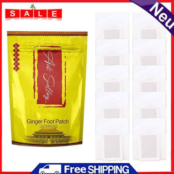 Anti-Edema Ginger Pad Body Toxins Cleansing Herbal Adhesive Pads for Health Care