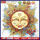 5D DIY Special Shaped Diamond Painting Sun Cross Stitch Kit Home Bedroom De