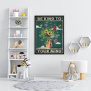 Oil Paint By Numbers Butterfly Flower Frameless Picture Craft Kit for Bedroom