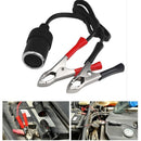 40cm Power Adapter Car Battery Connector Cigarette Lighter Socket Alligator