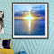 5D DIY Diamond Painting Lake Sunrise Full Drill Rhinestone Mosaic Art Picture