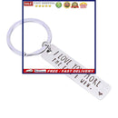 Couple Keychains - Friendship Cute Keyring for Wife Husband Boyfriend Girlf