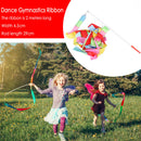 2m Ballet Streamer Rhythmic Equipment Gymnastics Rainbow Stick Twirler for