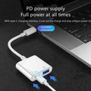 Data Sync U Disk Reader PD Fast Charging USB 3.0 Type-C OTG Adapter Converter