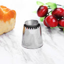 Lomia Cookie Decoration Mouth Icing Piping Tips Stainless Steel Nozzle(B) Newly