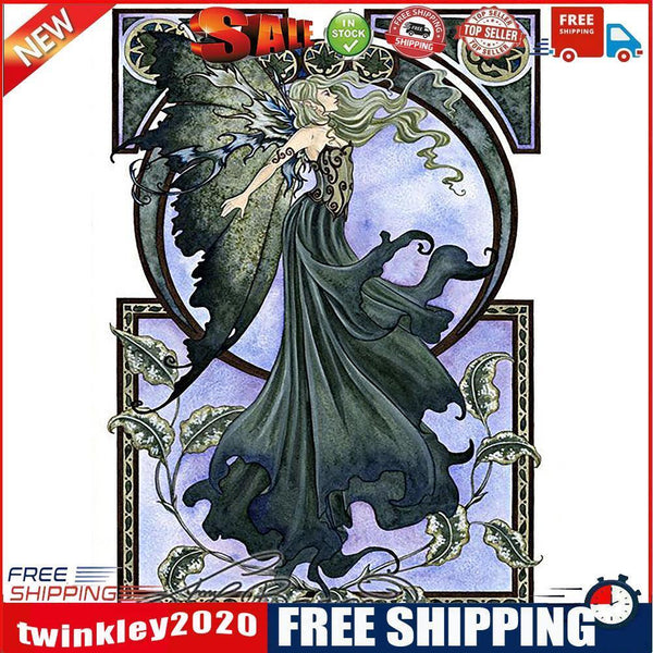 Special Shaped Butterfly Fairy 5D DIY Diamond Painting Part Drill Craft Kit