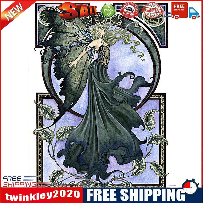 Special Shaped Butterfly Fairy 5D DIY Diamond Painting Part Drill Craft Kit