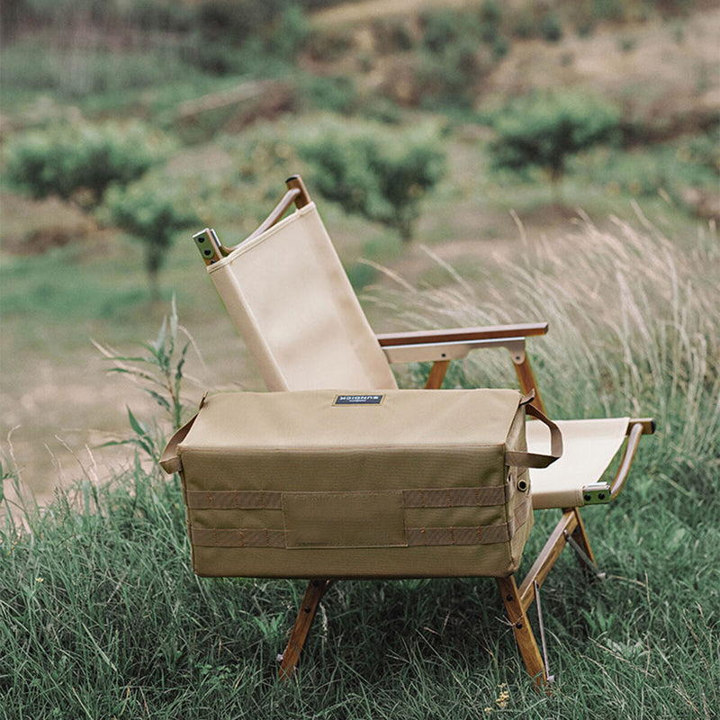 #A Storage Bags - Molle Hanging Pocket for Desk Side EDC Tool Bag for Hiking BBQ