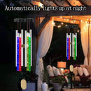 Waterproof Wind Chime Solar Lamp Colorful Bubble Column Windbell Light Newly