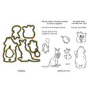 Koala Giraffe Penguin Bear Paper Cut Dies Silicone Seal Stamp Mold (C) Newly