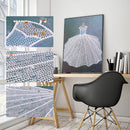 Diamond painted 5D DIY wedding dress series with different diamonds(YX3889)