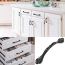 Black Butterfly Handle Kitchen Cupboard Door Pull Drawer Knob Furniture Har