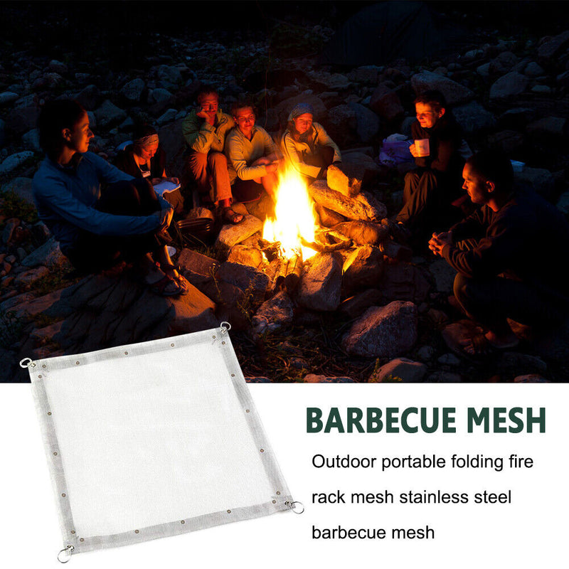 Foldable Portable Outdoor Fire Pits Camping Picnic Yard BBQ Campfire Rack