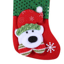 Christmas Stocking Christmas Socks Christmas Tree Ornament(Bear)