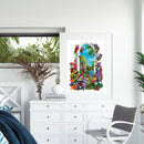 Handpainted DIY Garden House DIY Oil Paint by Numbers Pictures Craft Kit Gifts