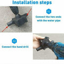 Small Electric Drill Drive Self Priming Pump Oil Fluid Transfer PumpT1Y2 X6R9
