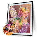 Winged Elf Girl Diamond Painting Kits Partial Shaped Drill Art Decor (UP282)