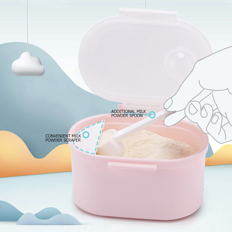 Baby Milk Powder Box Portable Outdoor Newborn Cereal Food Storage Snack Case