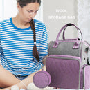 #A 600D Oxford Backpack Travel Portable Crochet Bag Needles Yarn Storage Organ