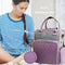 #A 600D Oxford Backpack Travel Portable Crochet Bag Needles Yarn Storage Organ
