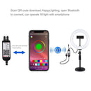 LED Video Light Kit APP Control Selfie Ring Light Bluetooth For Tik Tok Youtube