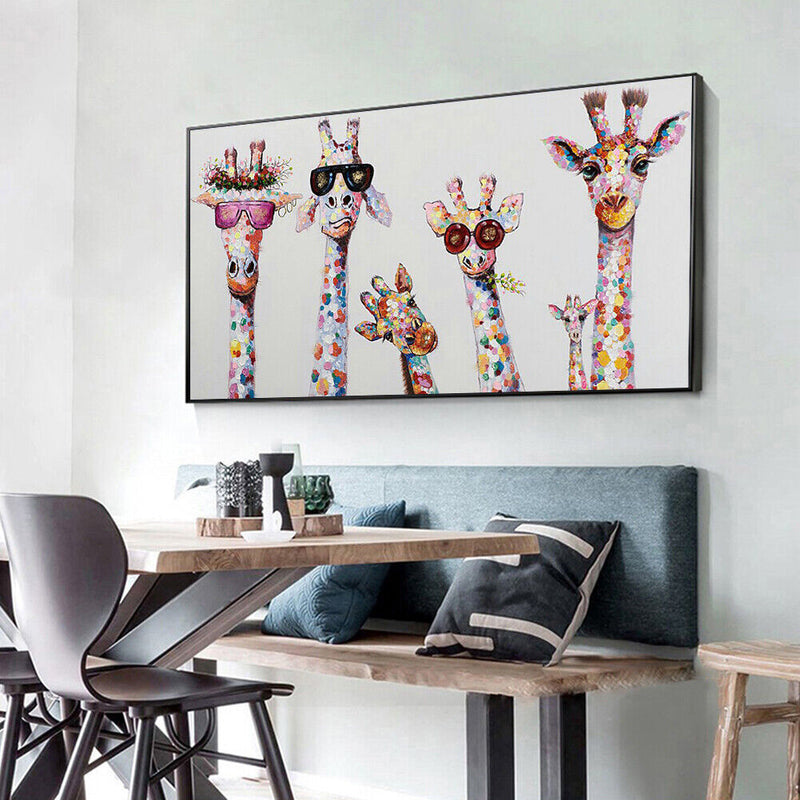 5D Diamond Painting Kit DIY Drawing Giraffe Family Full Square Drill Room Decor