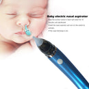 Baby Electric Nasal Aspirator Sucker Nose Cleaner Protector (Dark Blue) Newly
