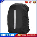 Reflective Waterproof Backpack Rain Cover Outdoor Protection Cover (Black)