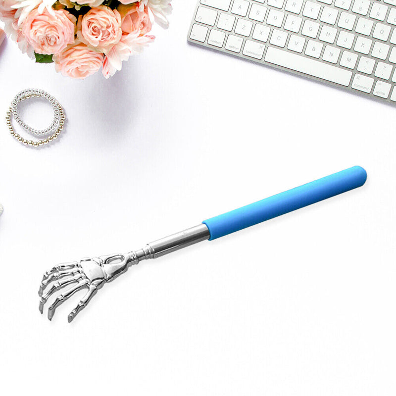 Stainless Steel Ghost Claw Scratcher Retractable Relieve Itch Hand Grip Artifact
