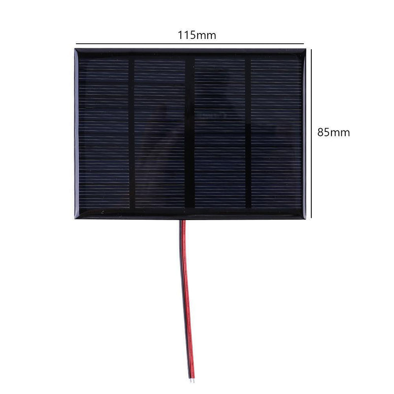 Mini Solar Panel 3W 12V Small Cell Module for 9-12V Battery/Mobile Phone