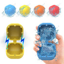 Water Balloons - Self-Sealing Refillable Silicone Water Bomb Ball (4pcs)