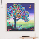 Shining Tree 5D DIY Part Special Shaped Diamond Painting Mosaic Decor Craft