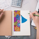 DIY Diamond Painting Leather Bookmark Mandala Tassel Book Marks Craft (S69)