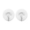 Wedding Supplies Clear Hangers Glass Sucker Wall Hook Suction Cup Transparent