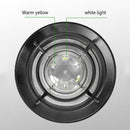 Camping Lantern 3 Gears Retro Tent Light for Travel Hiking Emergency (Black)