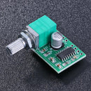Mini PAM8403 5V Power Audio Amplifier Board 3Wx2 w/Switch Potentiometer USB