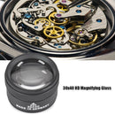 30x40 HD Magnifying Glass Optical Lens Jewelry Appraisal Magnifier (Black)