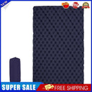 Portable Inflatable Double Sleep Mattress Camping Air Cushion (Navy Blue)