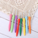 Aluminum Handmade Yarn Crochet Weave Tools Crochet Hooks Knitting Needles